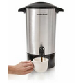 Hamilton Beach Aluminum Coffee Urns w/ One Hand Dispenser